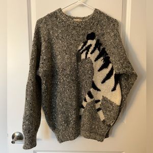 Zebra Sweater